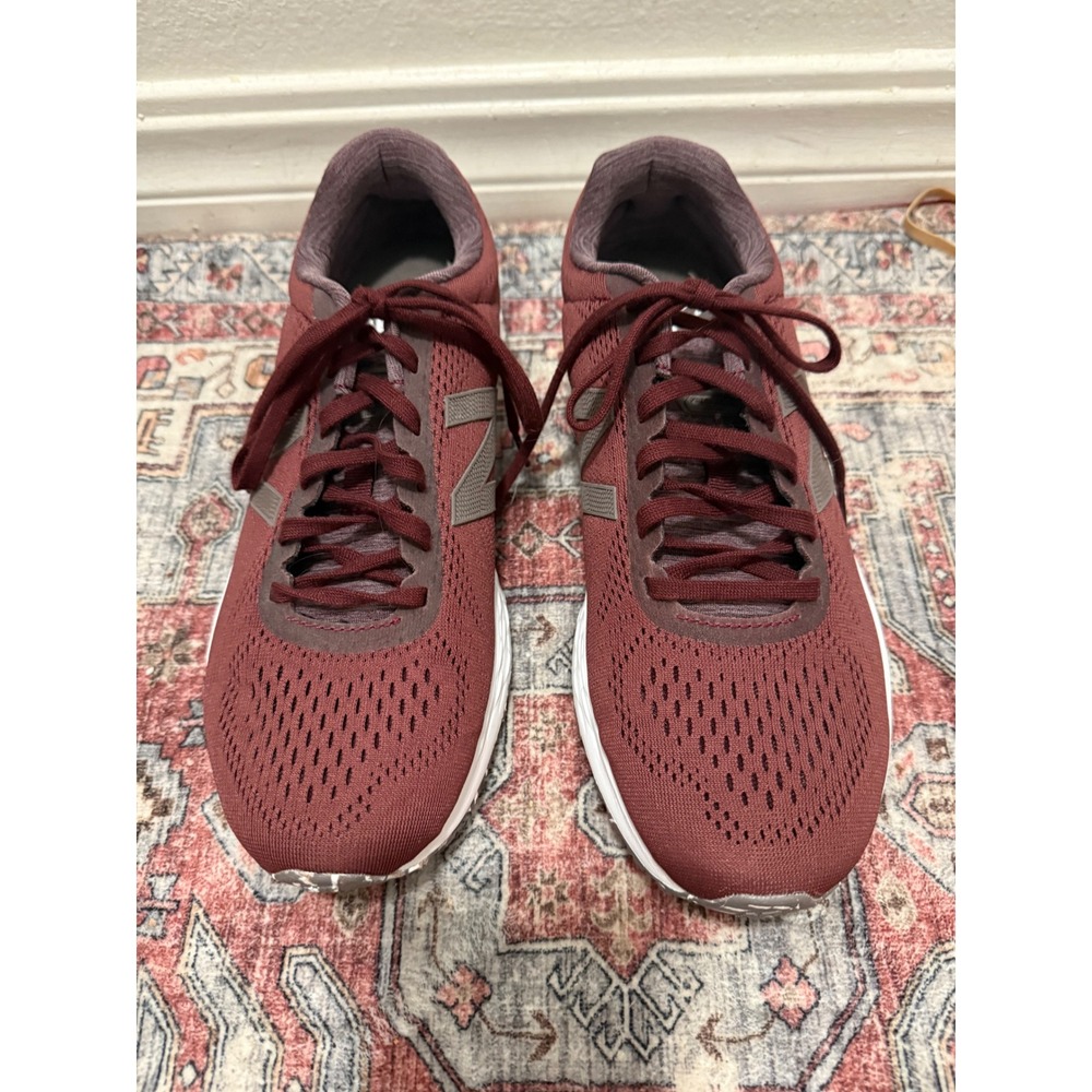 New Balance Fresh Foam Marissh1 Burgundy Running Shoes Men's Size 8‎ 41.5 EU NEW